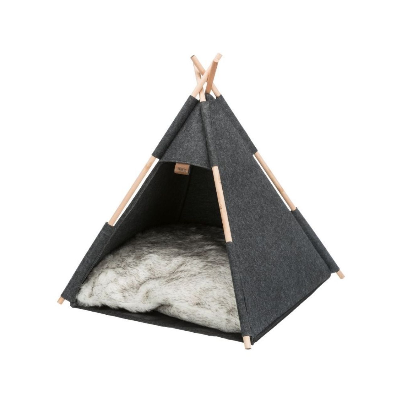 Trixie šator s jastukom za mačke Cave Tipi 55x65x55 cm