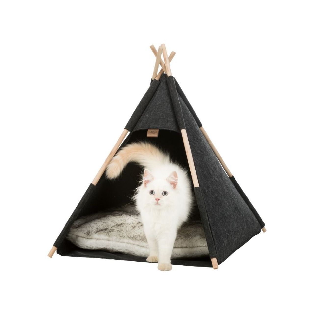 Trixie šator s jastukom za mačke Cave Tipi 55x65x55 cm