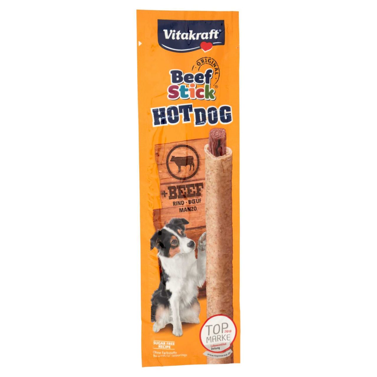 VITAKRAFT Beef Stick Hot dog, poslastica za pse, 1 komad 30g