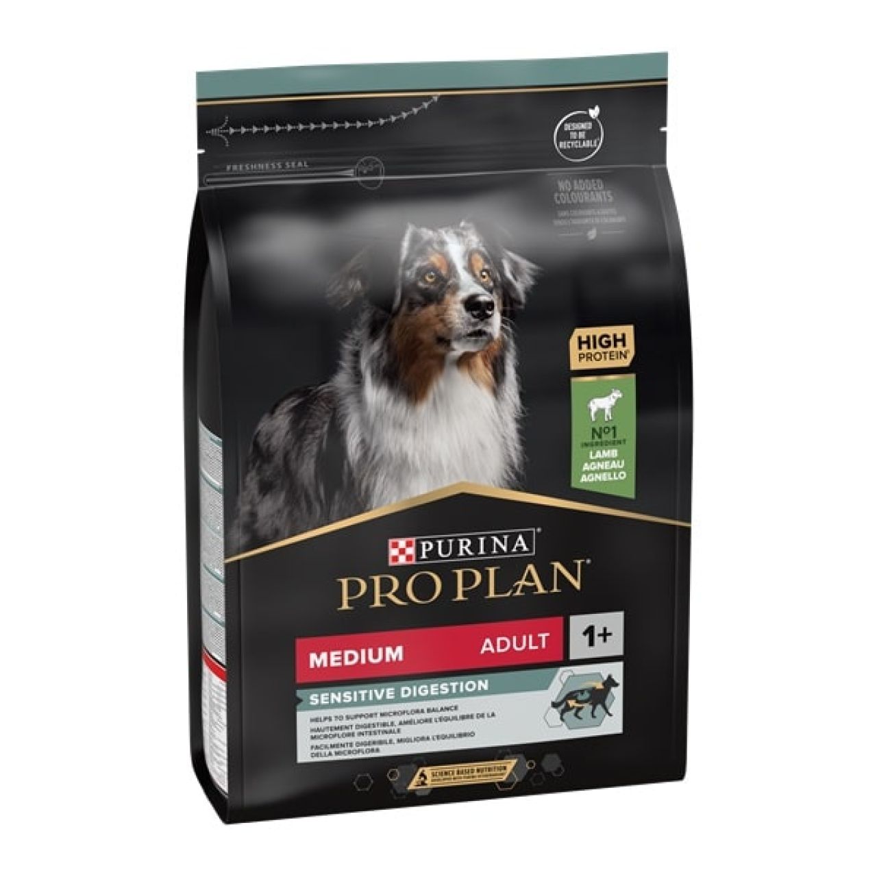 PRO PLAN Medium adult sensitive digestion – lamb 3kg