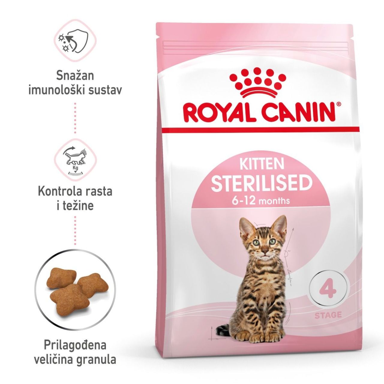 Royal Canin Cat Kitten STERILISED 2kg