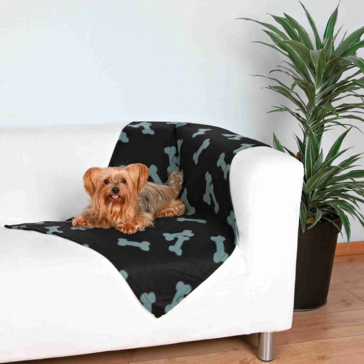Trixie deka za pse Beany crna100x70 cm