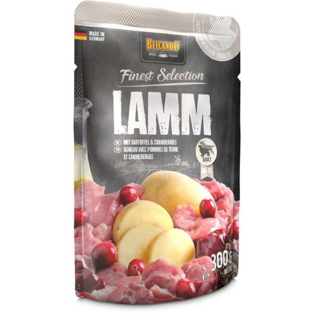 Belcando Finest Selection Janjetina s krumpirom i brusnicama 300g