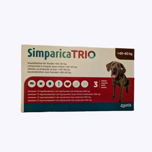 Zeotos Simparica TRIO tableta za pse >40-60kg