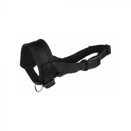 Trixie brnjica za pse Loop nylon crna M-L