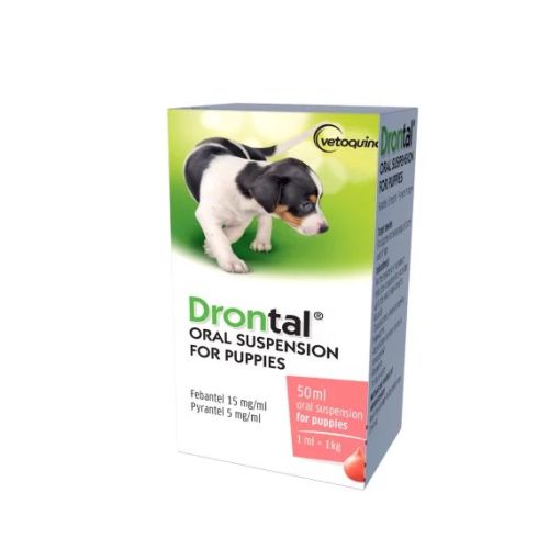 VETOQUINOL DRONTAL Puppy sirup za štence antihelmintik 50ml